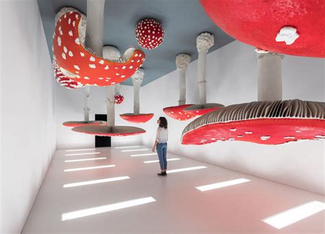 upside down mushroom room inside atlas fondazione prada milano|fondazione prada torre interior design.